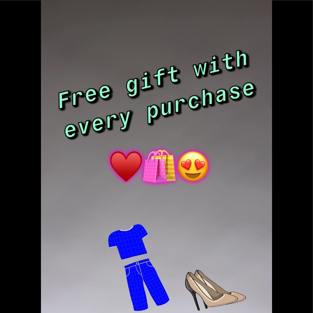 Enjoy a free gift when you shop here!!